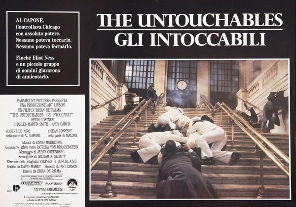 The Untouchables - Gli intoccabili - Fotobusta 1