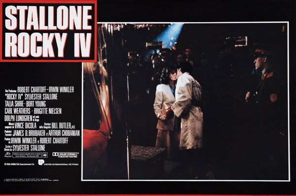 Fotobusta 6 per il film Rocky IV (1985)