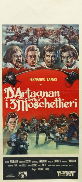 D'Artagnan contro i tre moschettieri - Locandina 1