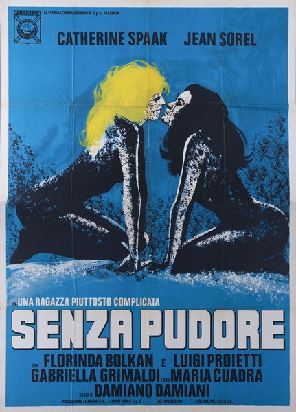 Manifesto 4 per il film Una ragazza piuttosto complicata (1969)