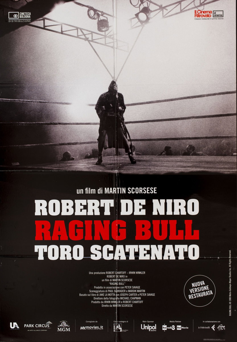 Manifesto 2 per il film Toro scatenato (1980)