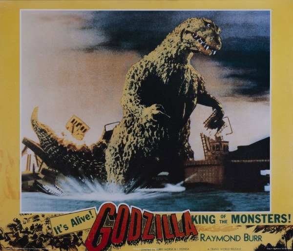 Fotobusta 1 per il film Godzilla (1954)