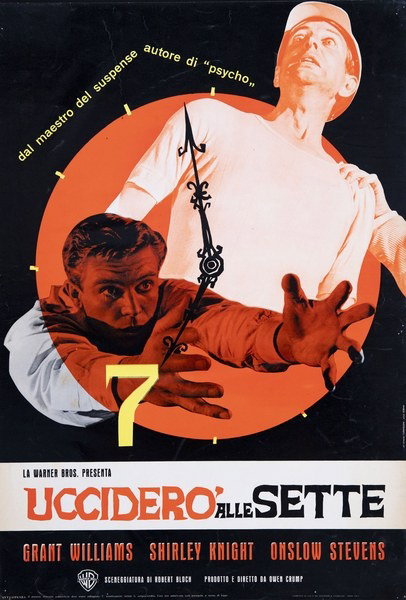 Fotobusta 5 per il film Ucciderò alle sette (1962)