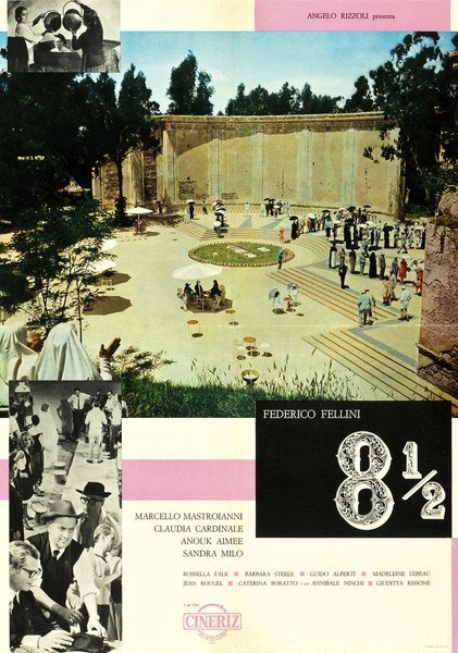 Poster 3 for the film 8½ (1963)