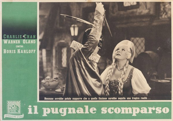 Lobby Card 2 for the film Il pugnale scomparso (1936)