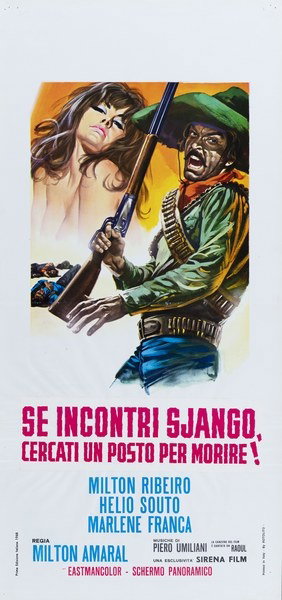 Locandina 2 per il film Se incontri Sjango cercati un posto per morire (1963)
