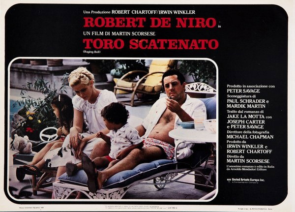 Fotobusta 3 per il film Toro scatenato (1980)