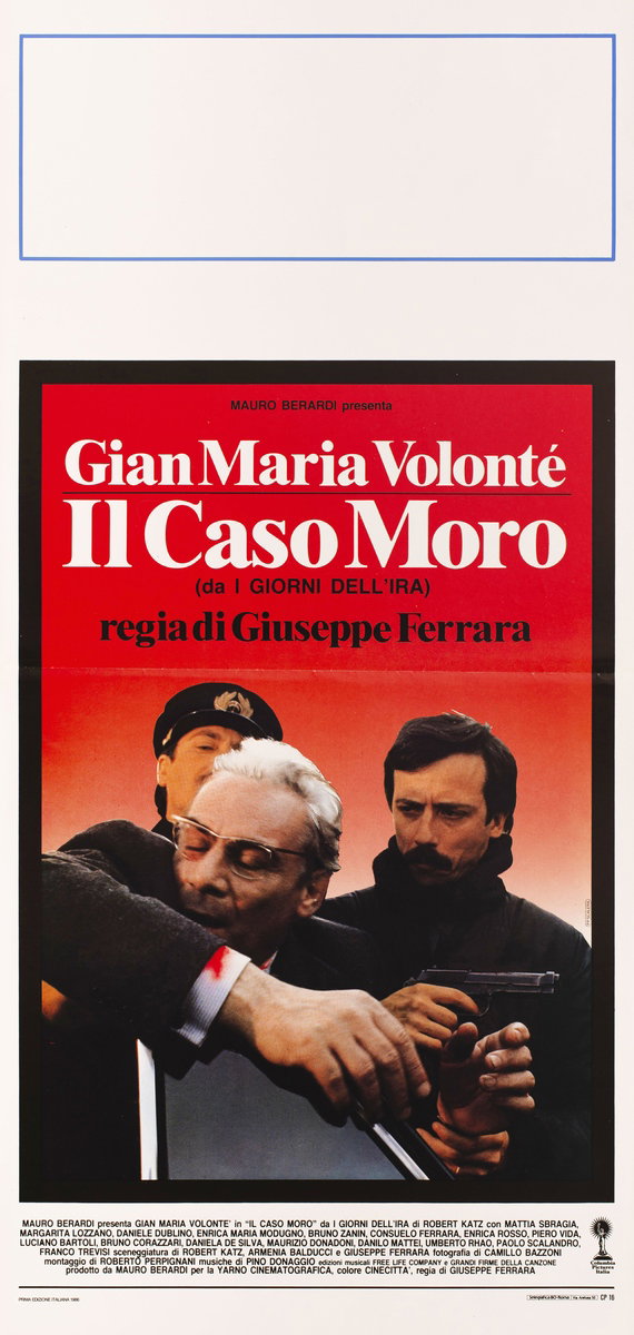 Locandina 2 per il film Il caso Moro (1986), dipinto da Pierpaolo Scalera (visual)