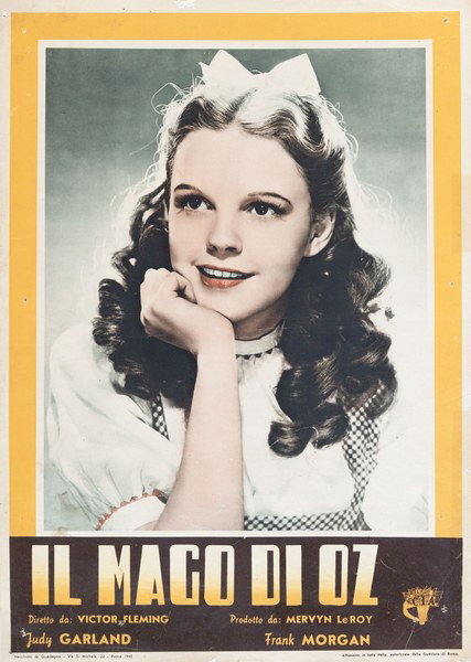 Fotobusta 5 per il film Il mago di Oz (1939)