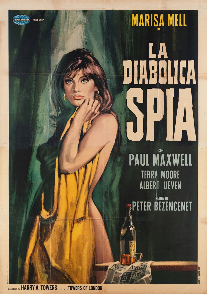 La diabolica spia - Manifesto 1