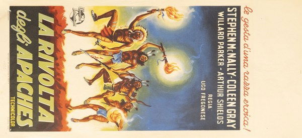 La rivolta degli Apaches - Locandina 1