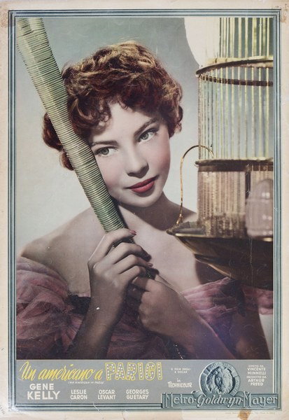Fotobusta 3 per il film Un americano a Parigi (1951)