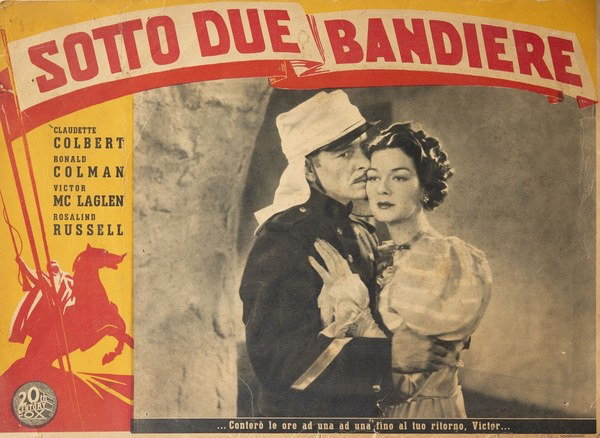 Sotto due bandiere - Fotobusta 1