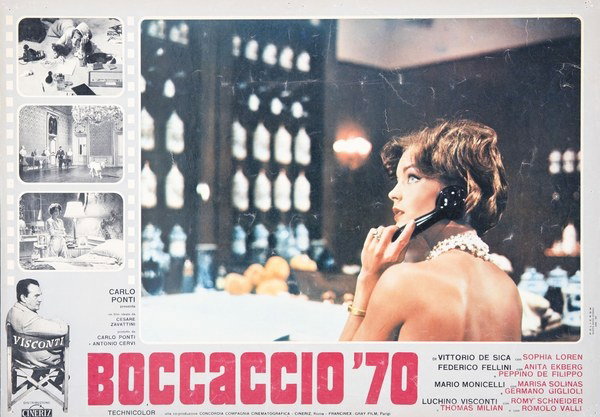 Fotobusta 10 per il film Boccaccio '70 (1962)