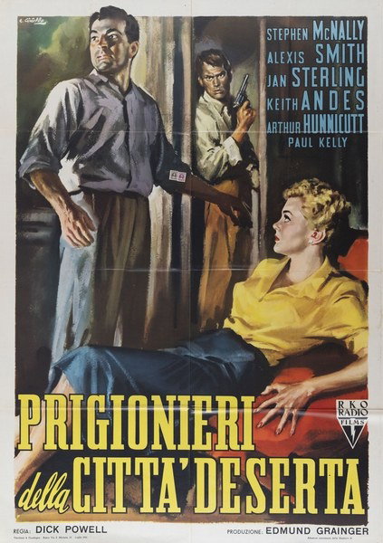 Prigionieri della città deserta - Manifesto 1