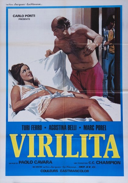 Poster 2 for the film Virility (1974)