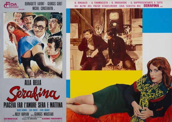 Lobby Card 5 for the film A Very Curious Girl (1969), painted by Renato Casaro (Renè)