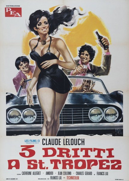 Tre dritti a Saint Tropez - Poster 1