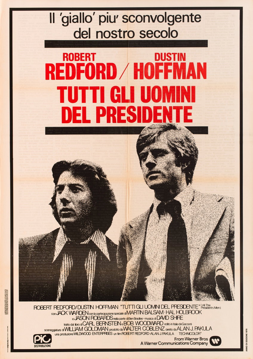 Tutti gli uomini del Presidente - Manifesto 1
