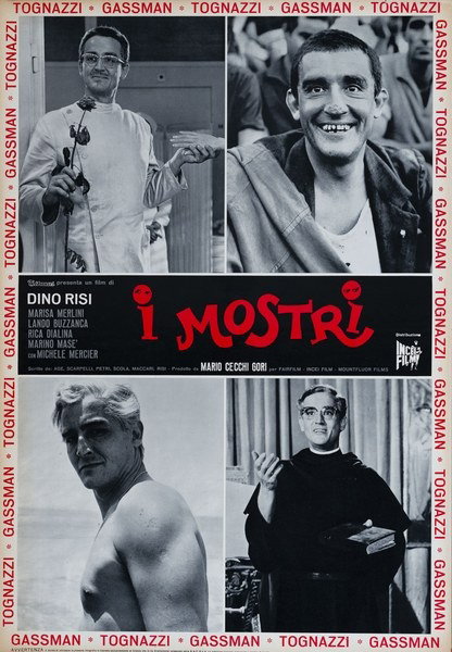 Fotobusta 5 per il film I mostri (1963)
