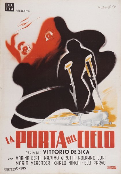 Manifesto 1 per il film La porta del cielo (1945)