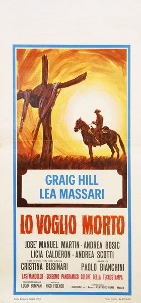 Lo voglio morto - Locandina 1