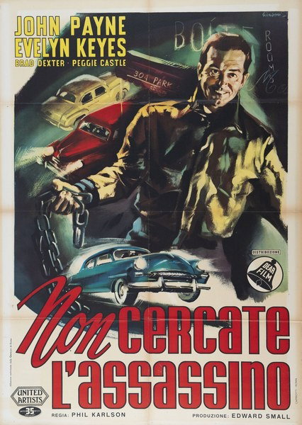 Non cercate l'assassino - Manifesto 1