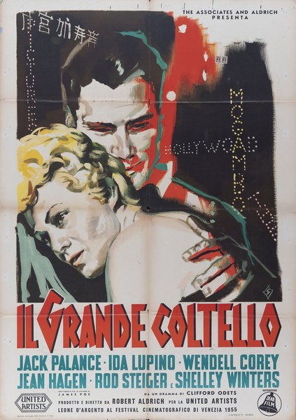 Il grande coltello - Manifesto 1