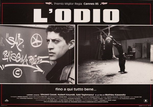 Fotobusta 2 per il film L' odio (1995)