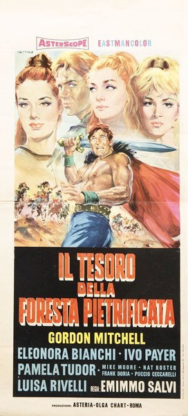 Il tesoro della foresta pietrificata - Lobby Card 1