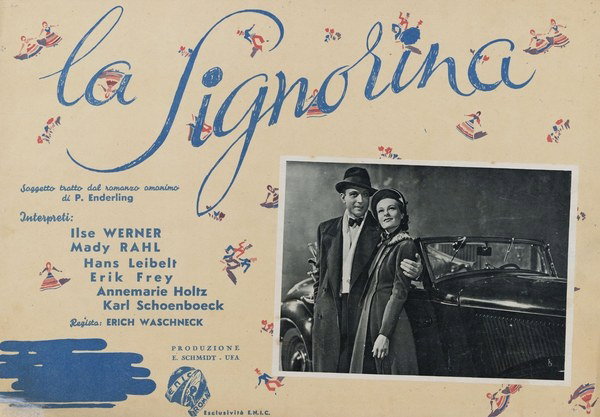 La signorina - Fotobusta 1