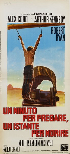 A Minute to Pray, a Second to Die - Lobby Card 1