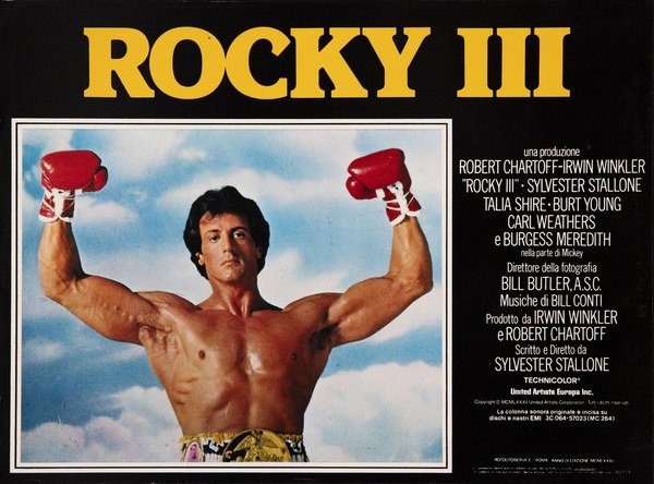 Fotobusta 10 per il film Rocky III (1982)