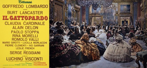Fotobusta 3 per il film Il gattopardo (1963)