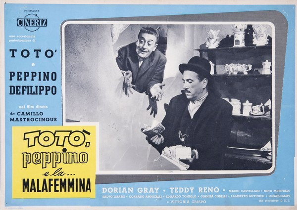 Fotobusta 6 per il film Totò, Peppino e la... malafemmina (1956)