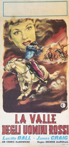 La valle degli uomini rossi - Lobby Card 1