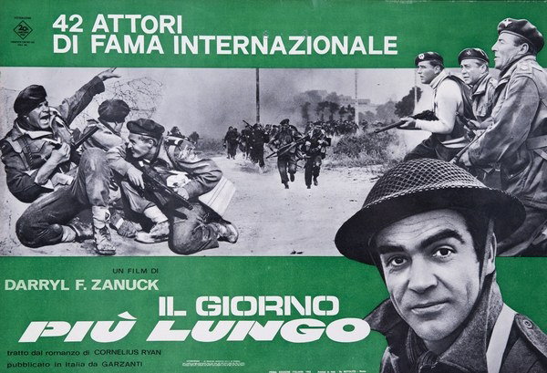 Fotobusta 11 per il film Il giorno più lungo (1962)