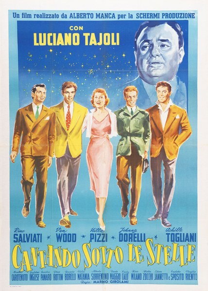 Cantando sotto le stelle - Manifesto 1