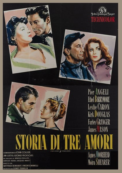 Storia di tre amori - Manifesto 1