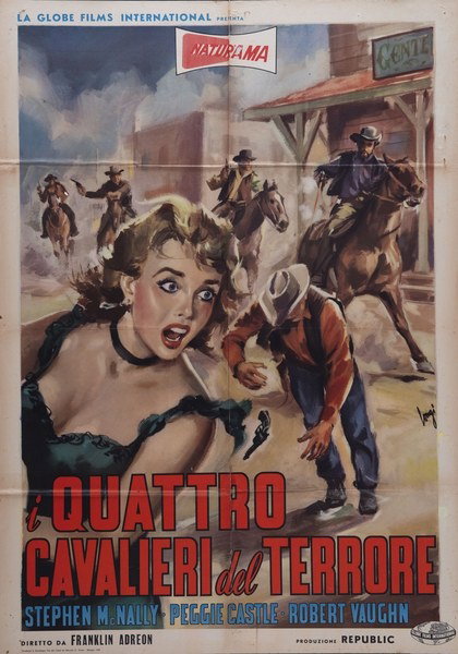 I quattro cavalieri del terrore - Manifesto 1