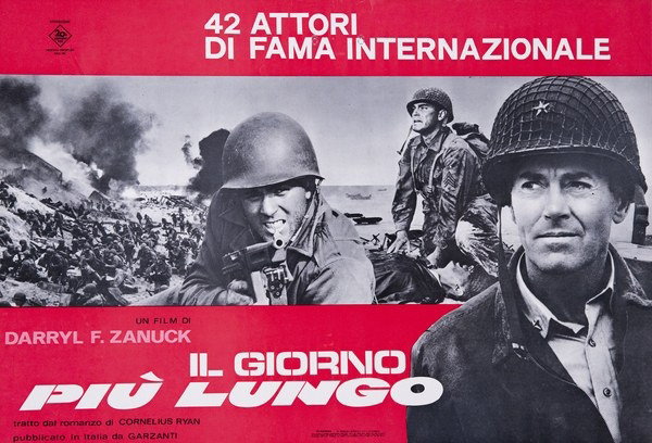 Fotobusta 10 per il film Il giorno più lungo (1962)