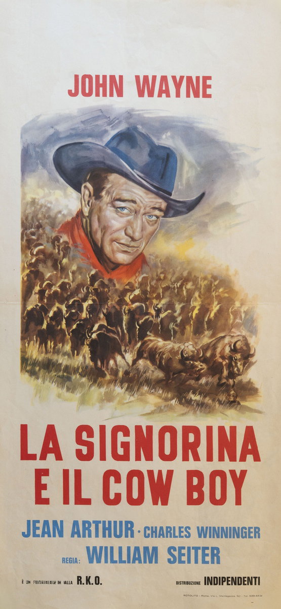 Locandina 2 per il film La signorina e il cow-boy (1943)