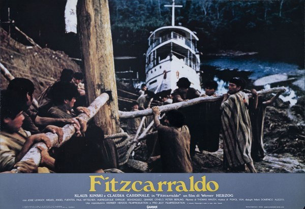 Fotobusta 4 per il film Fitzcarraldo (1982)