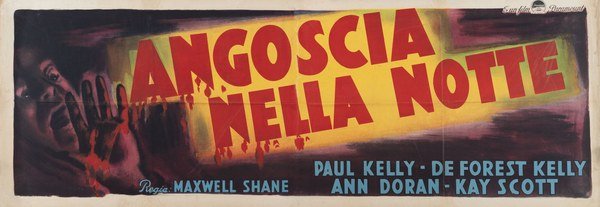 Angoscia nella notte