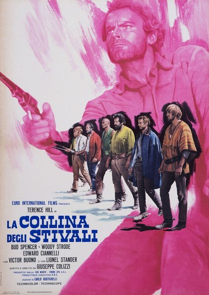 Manifesto 6 per il film La collina degli stivali (1969)