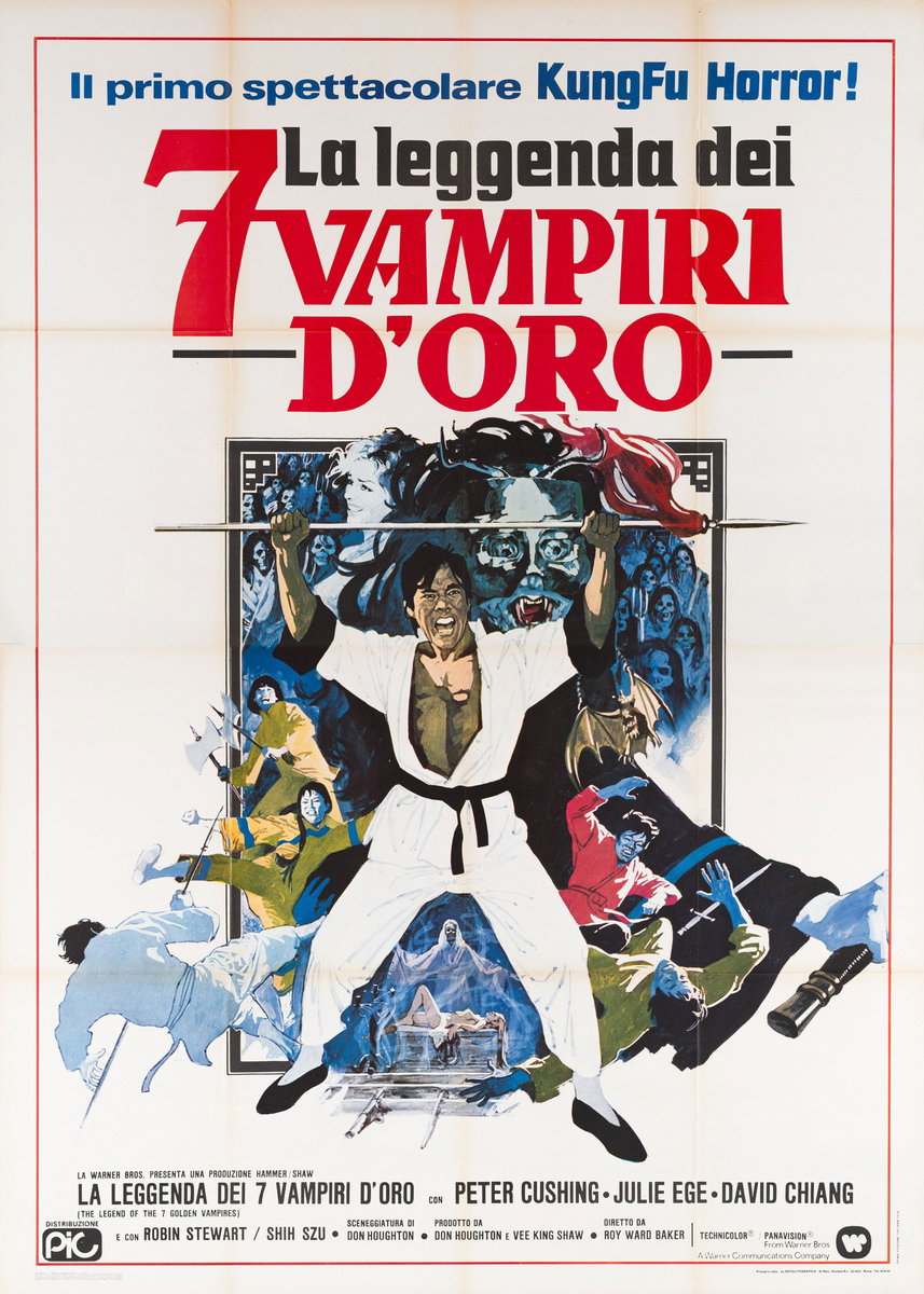 The Legend of the 7 Golden Vampires - Poster 1