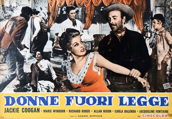 Fotobusta 2 per il film Donne fuori legge (1952)