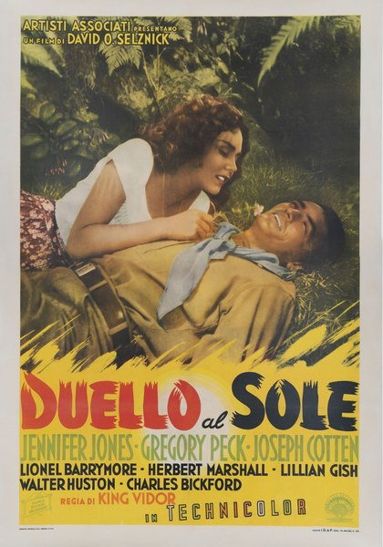 Manifesto 5 per il film Duello al sole (1946)