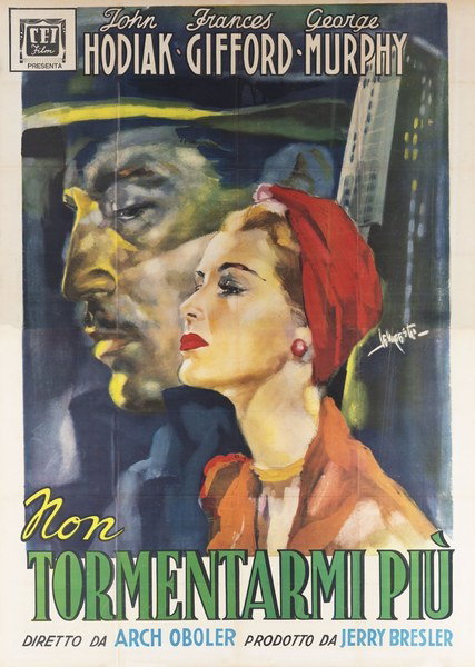 Poster 2 for the film Non tormentarmi più (1947)