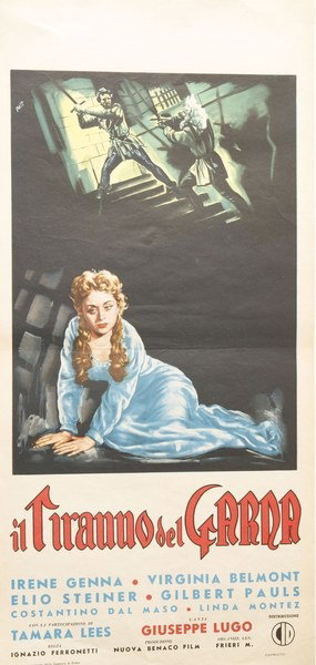 Il tiranno del Garda - Lobby Card 1